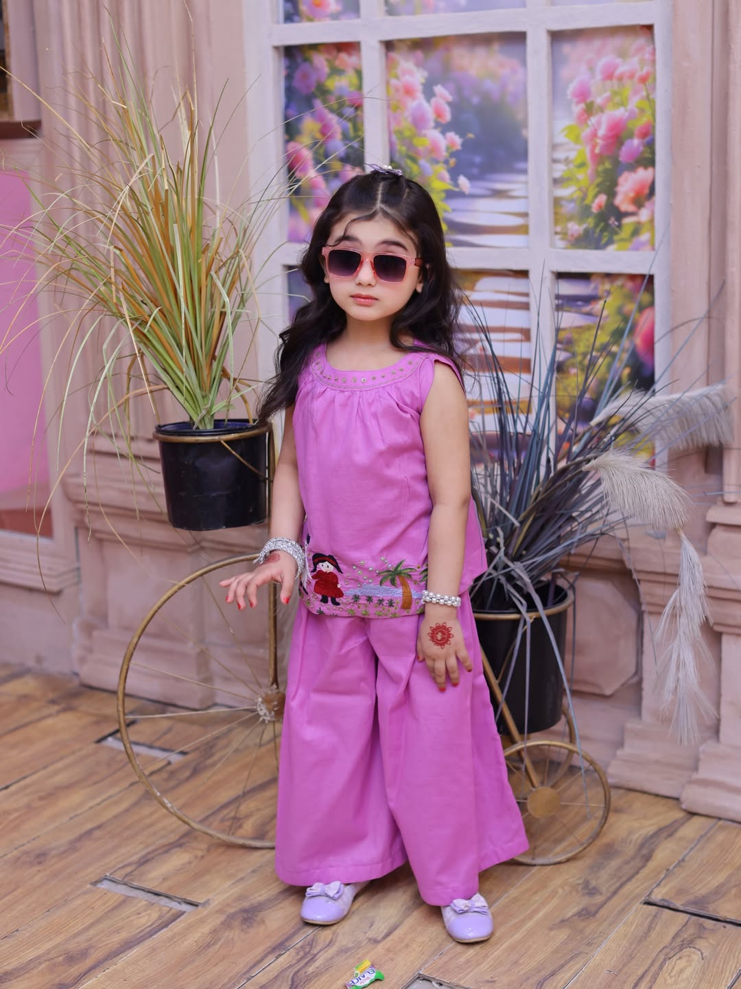 Elowen Grace Kurti Palazzo Set