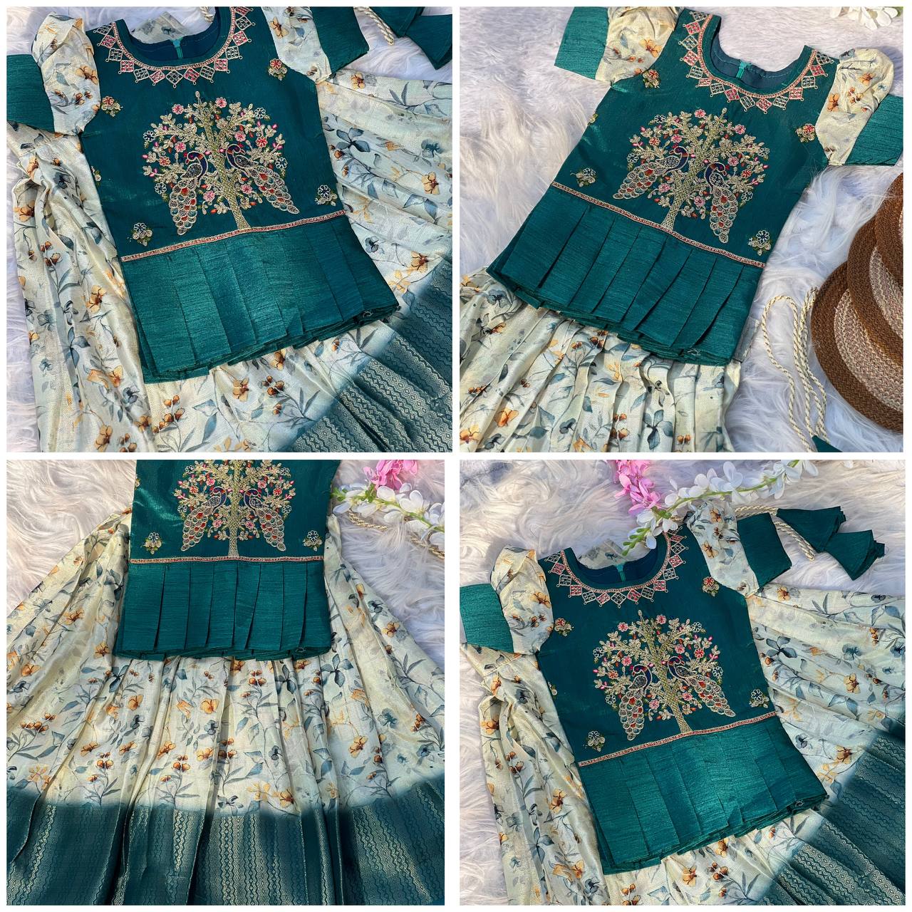 Desirable Pure Cotton Silk Lehengha Choli