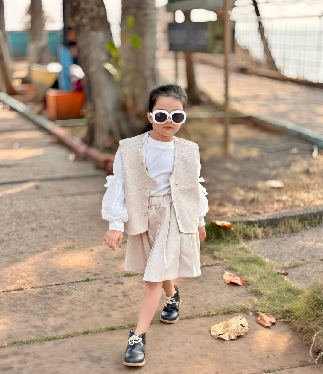 Meher Soft Korean Style One Piece Dress