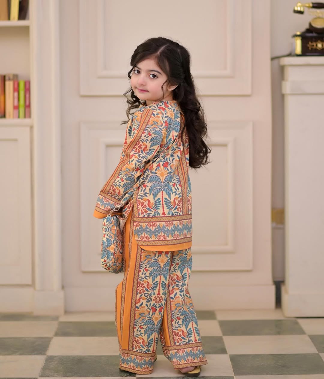 Aayat Kalamkari Print Kurta & Palazzo Set