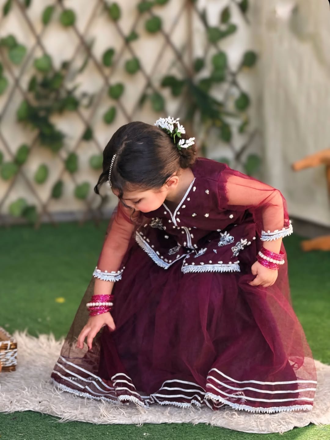 Zaylina Pearl Festive Top Lehenga Set