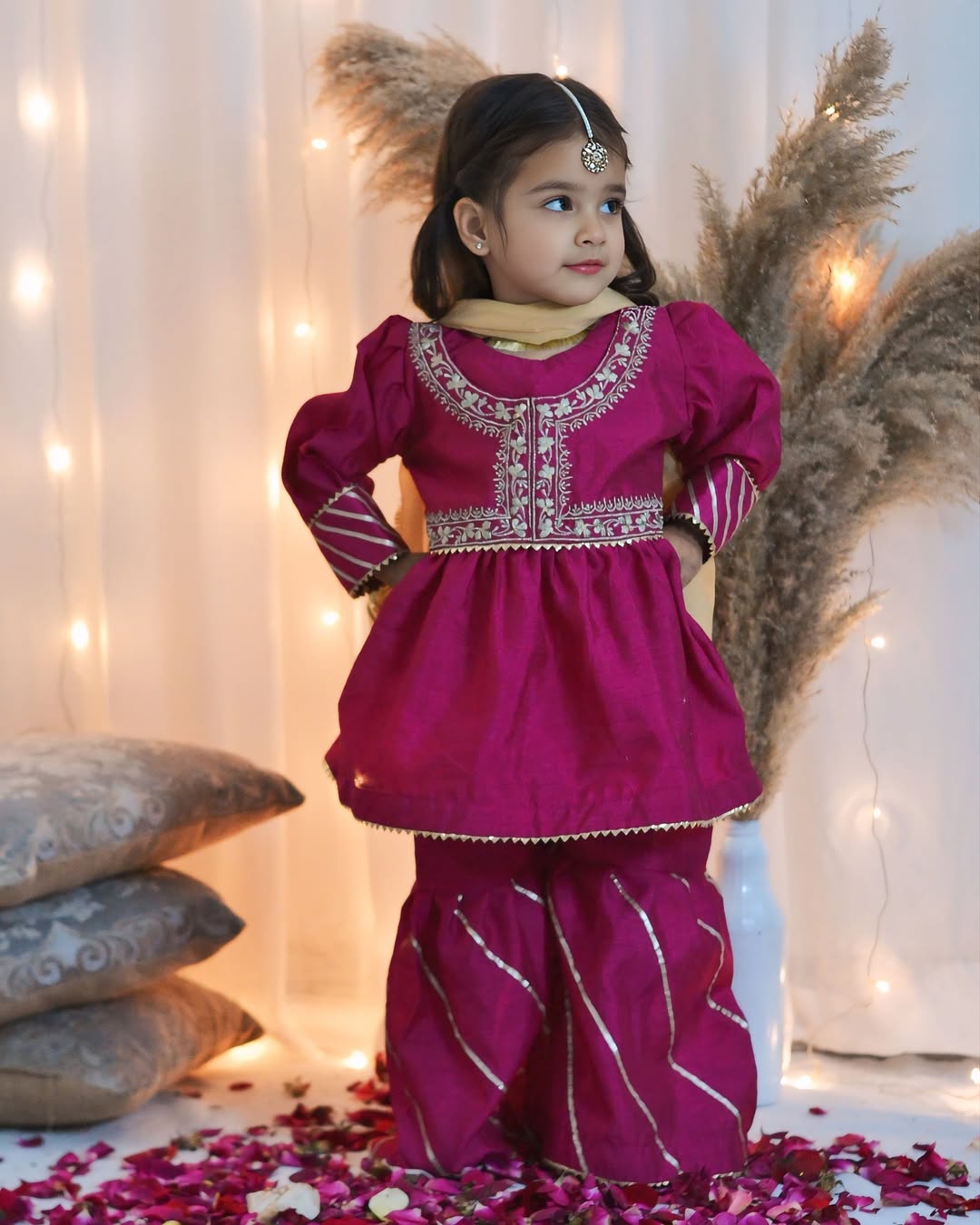 Ruhavya Luxe Mehfil Wear Sharara set
