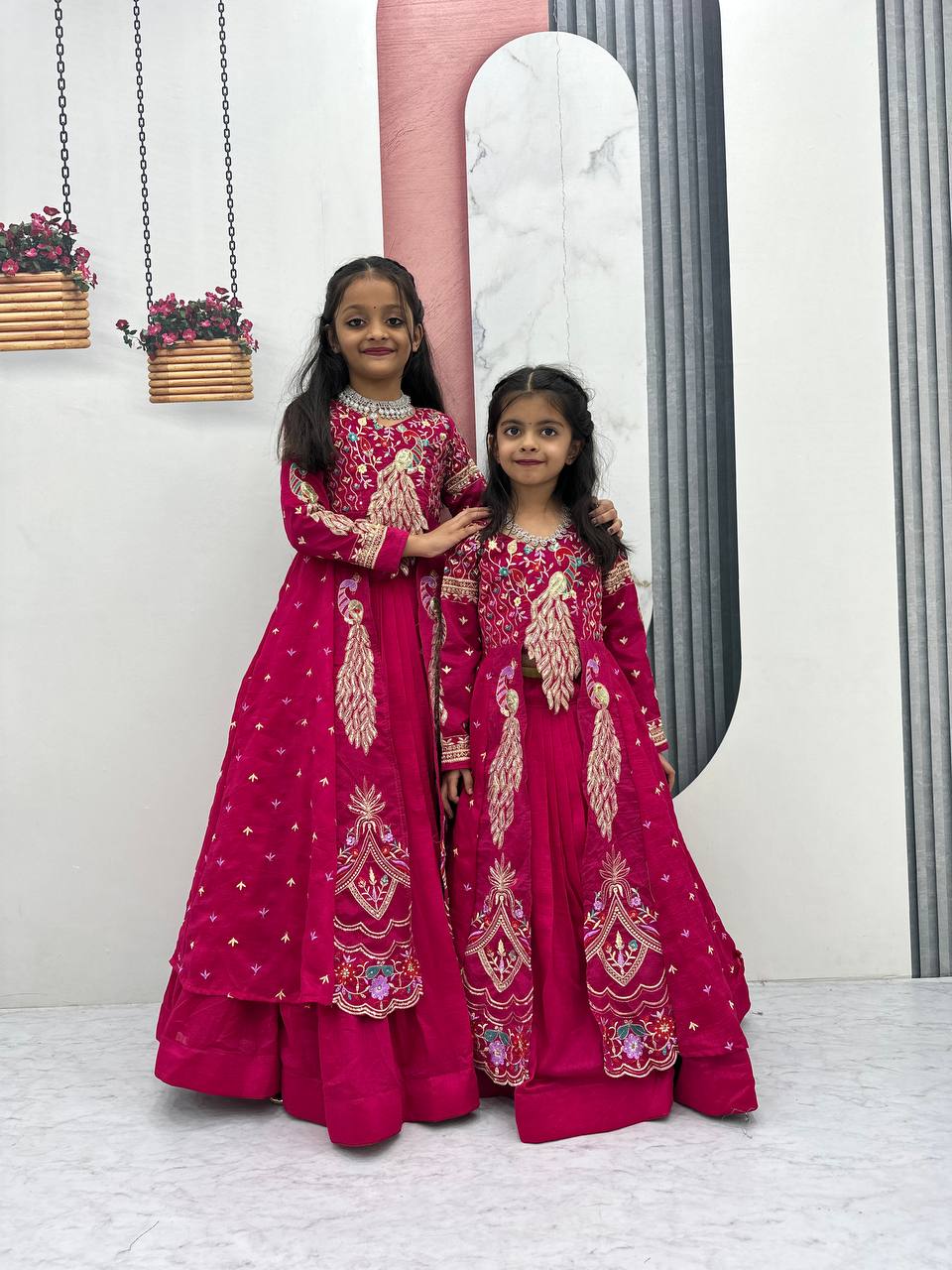 Aarohi Royal Magenta Lehenga Set