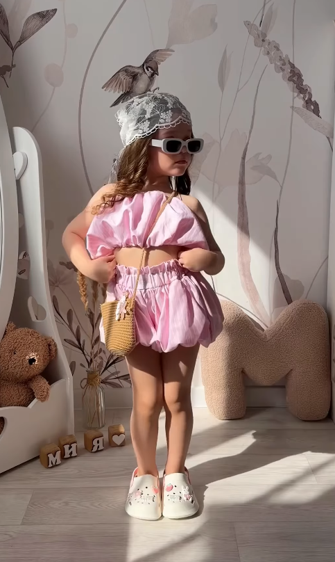 SunKissed Little Divas Twirl Co-ord Set