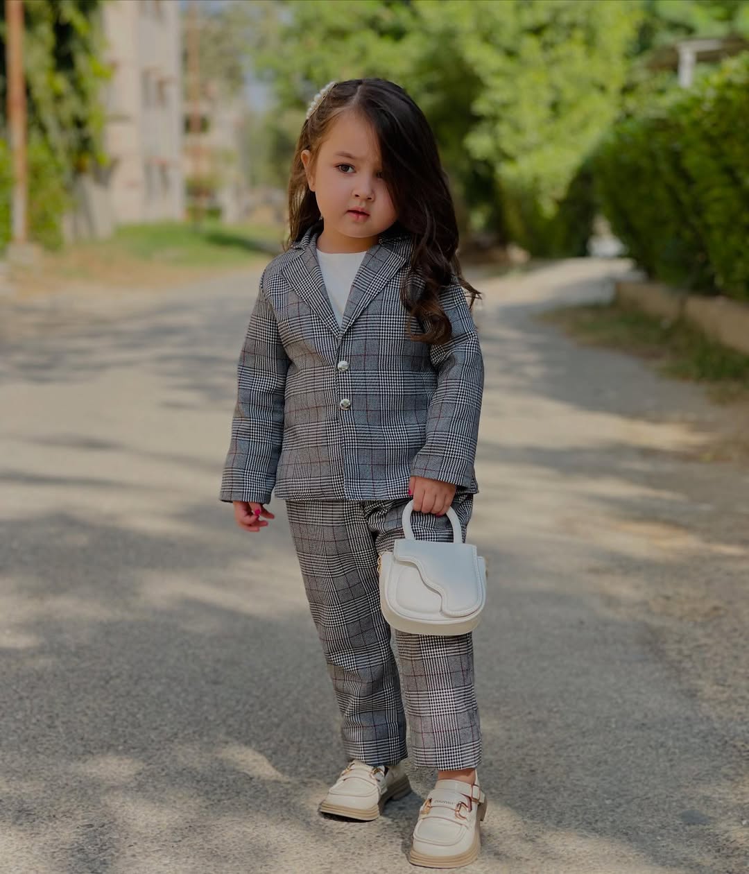 Tiny Runway Icons Blazer Set