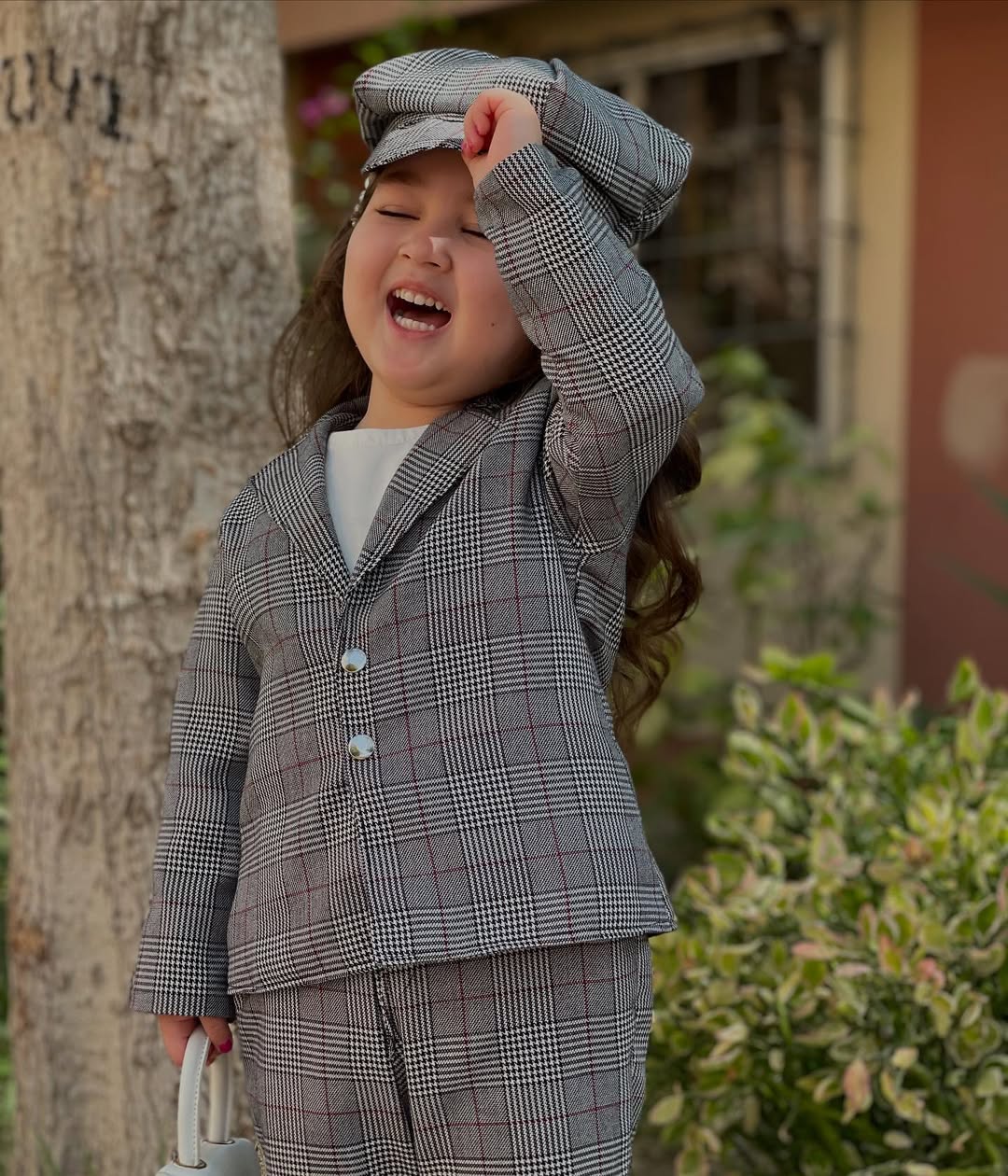 Tiny Runway Icons Blazer Set