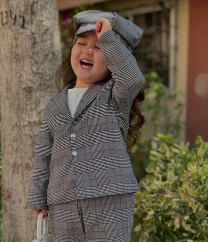 Tiny Runway Icons Blazer Set