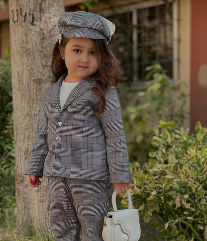 Tiny Runway Icons Blazer Set