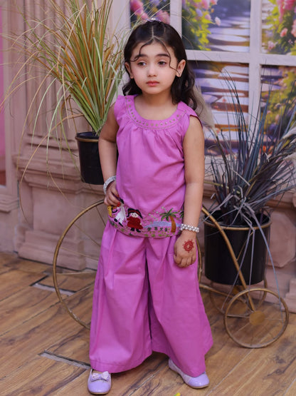 Elowen Grace Kurti Palazzo Set