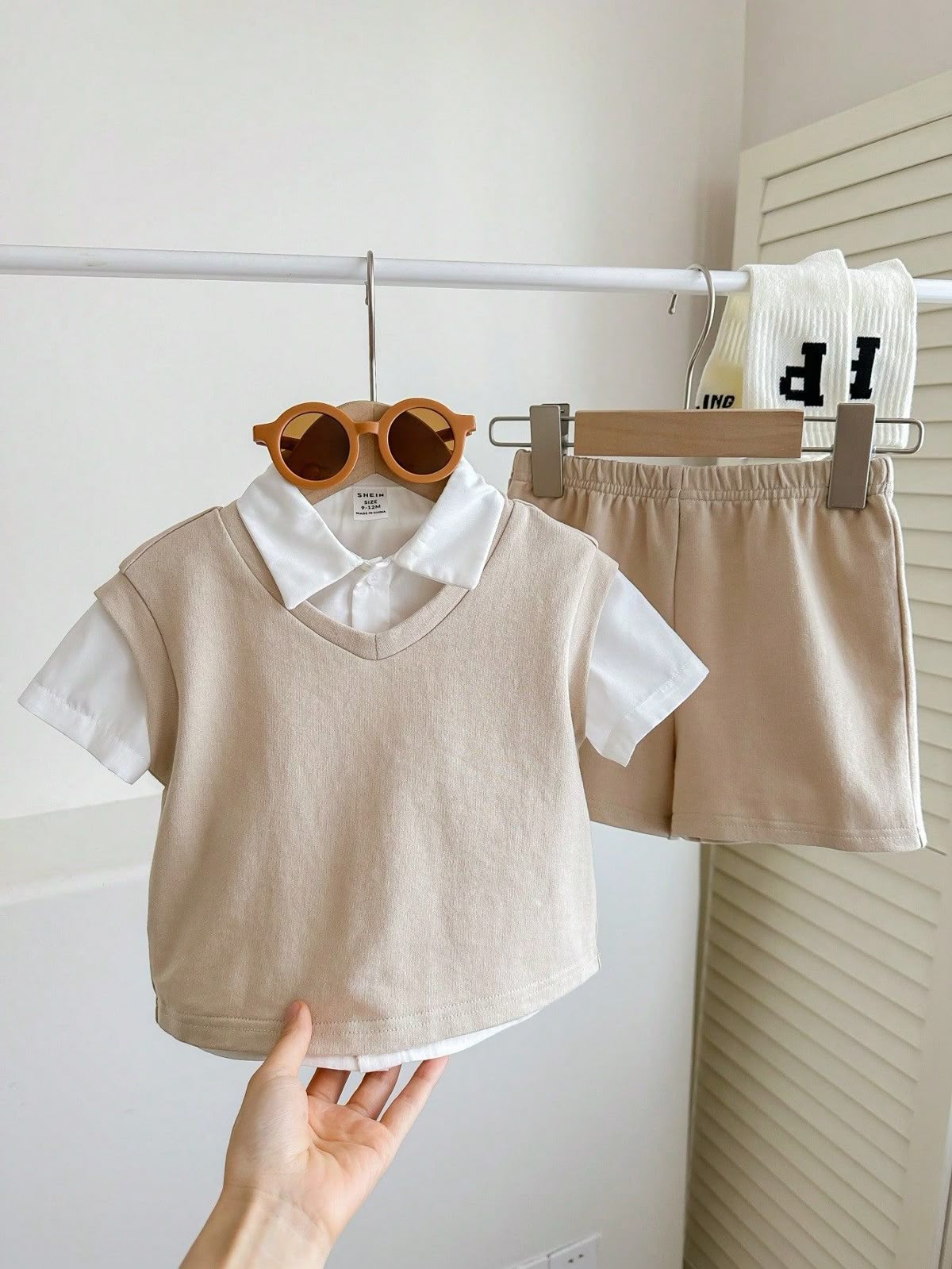Aariv Beige Classic Trio Set