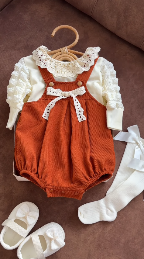 Meher Aylin Vintage Romper Dress