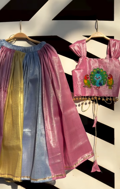 Mireya Peacock Charm Lehenga Set