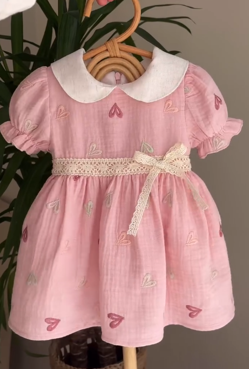 Celestia Pearl Collar Cute Princess Dress