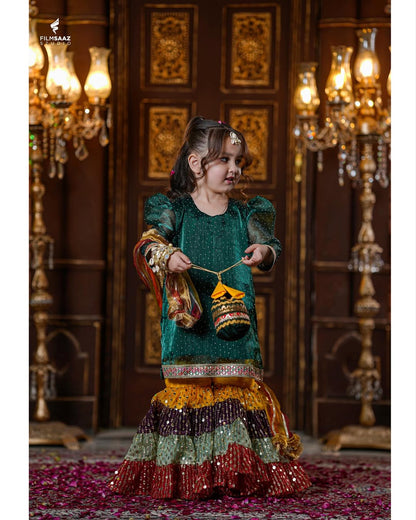 Nooray Royal Twirls Sharara Set