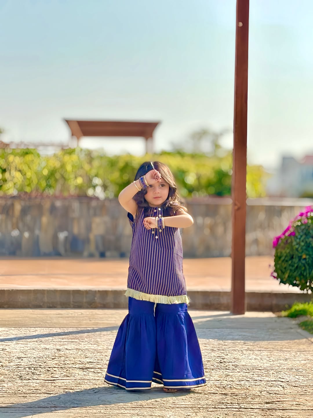 Princess Twilight Traditional Kurti Sharara