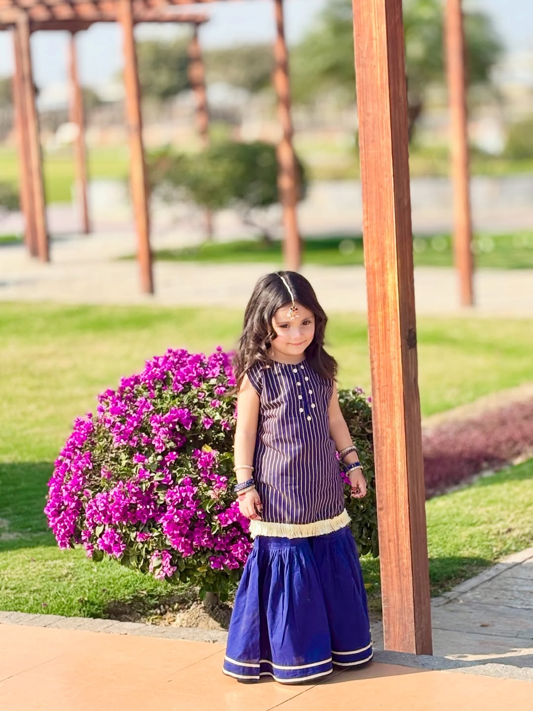 Princess Twilight Traditional Kurti Sharara