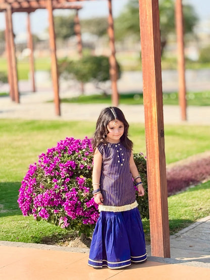 Princess Twilight Traditional Kurti Sharara
