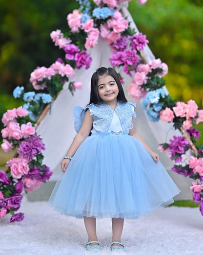 Sky Fairy Layered Princess Gown