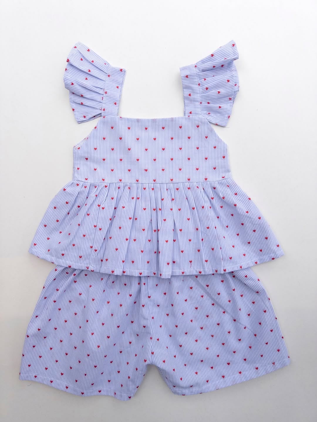 Butterfly Kisses Top & Shorty Set