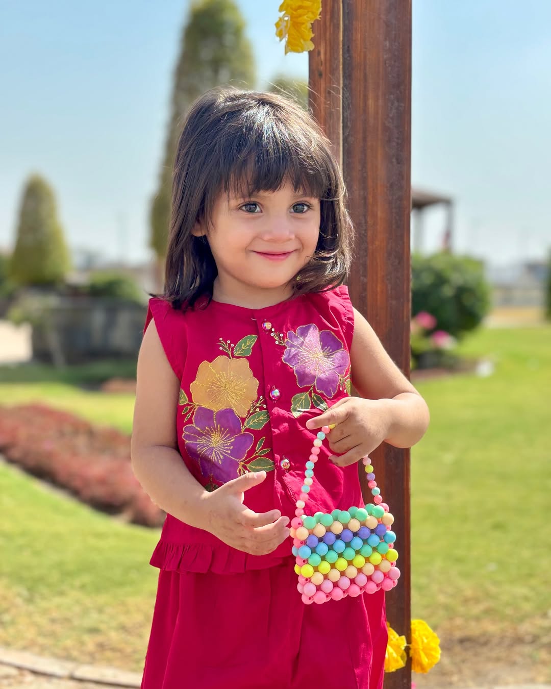 Little Royal Bloom Traditional Festive Patiyala Set
