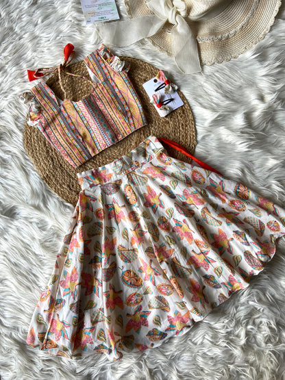 Pure Cotton Lehenga Set