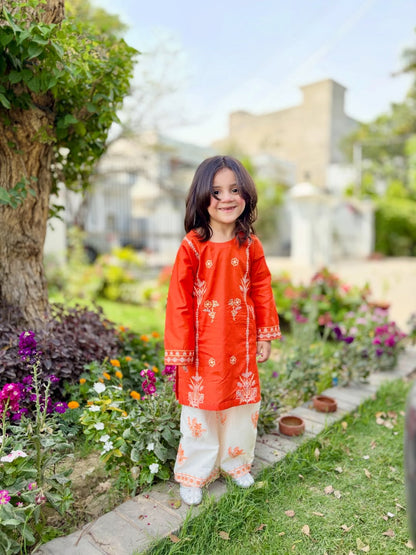 Aarohi Floral Printed Kurti  Set