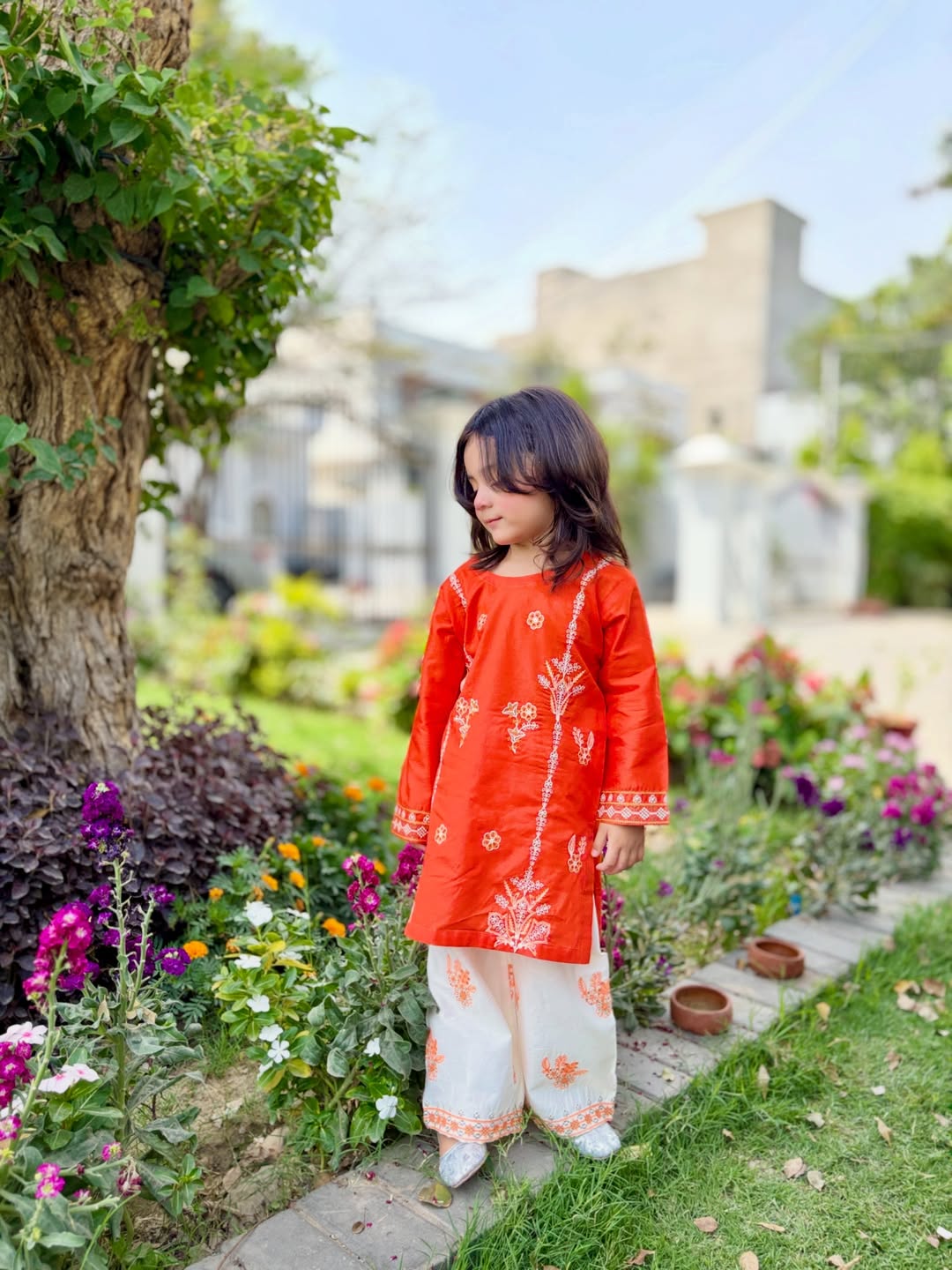 Aarohi Floral Printed Kurti  Set