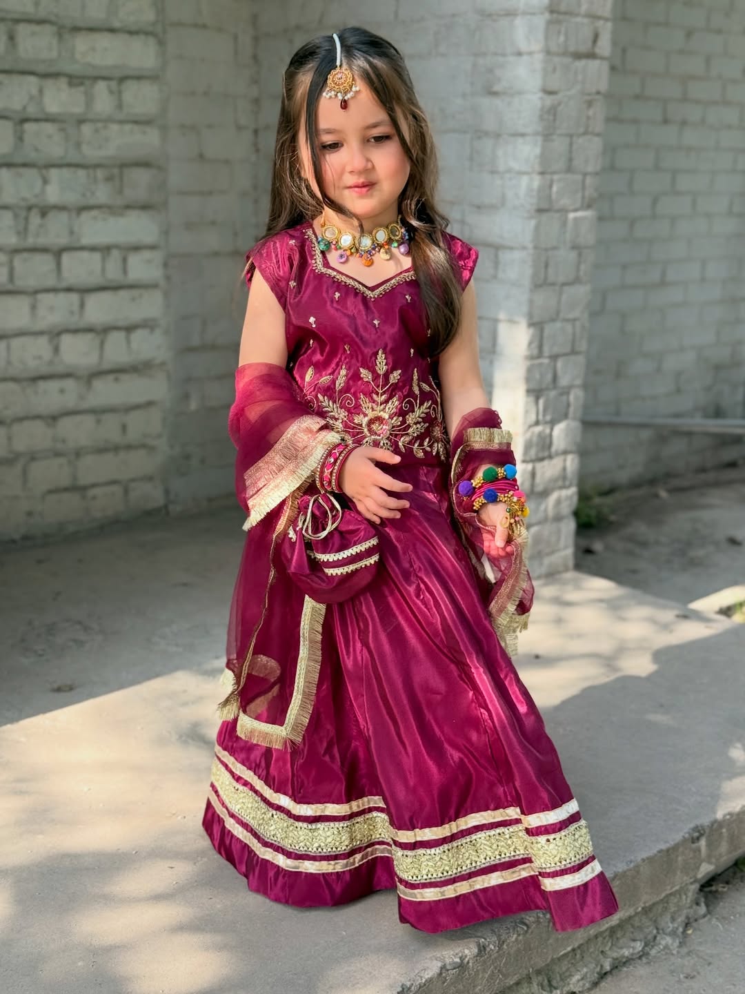 Meherzaadi Designer Lehenga Look