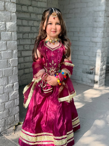 Meherzaadi Designer Lehenga Look