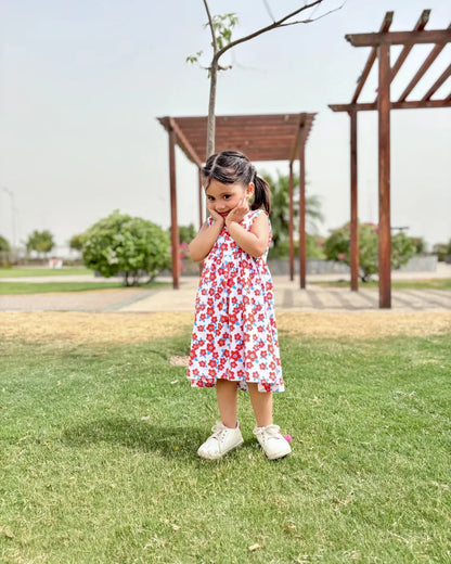 Little Blossom Charm Casual Summer Co-Ord Set