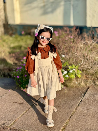 Rustic Charm Vintage Layer Dress
