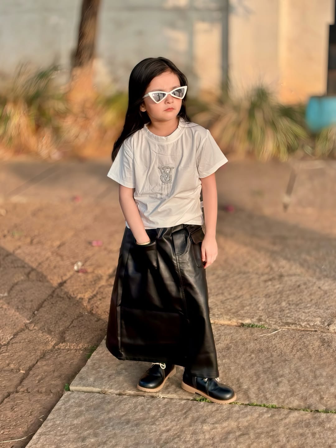 Moonwalk Trendy  Diva Urban Girls Skirt