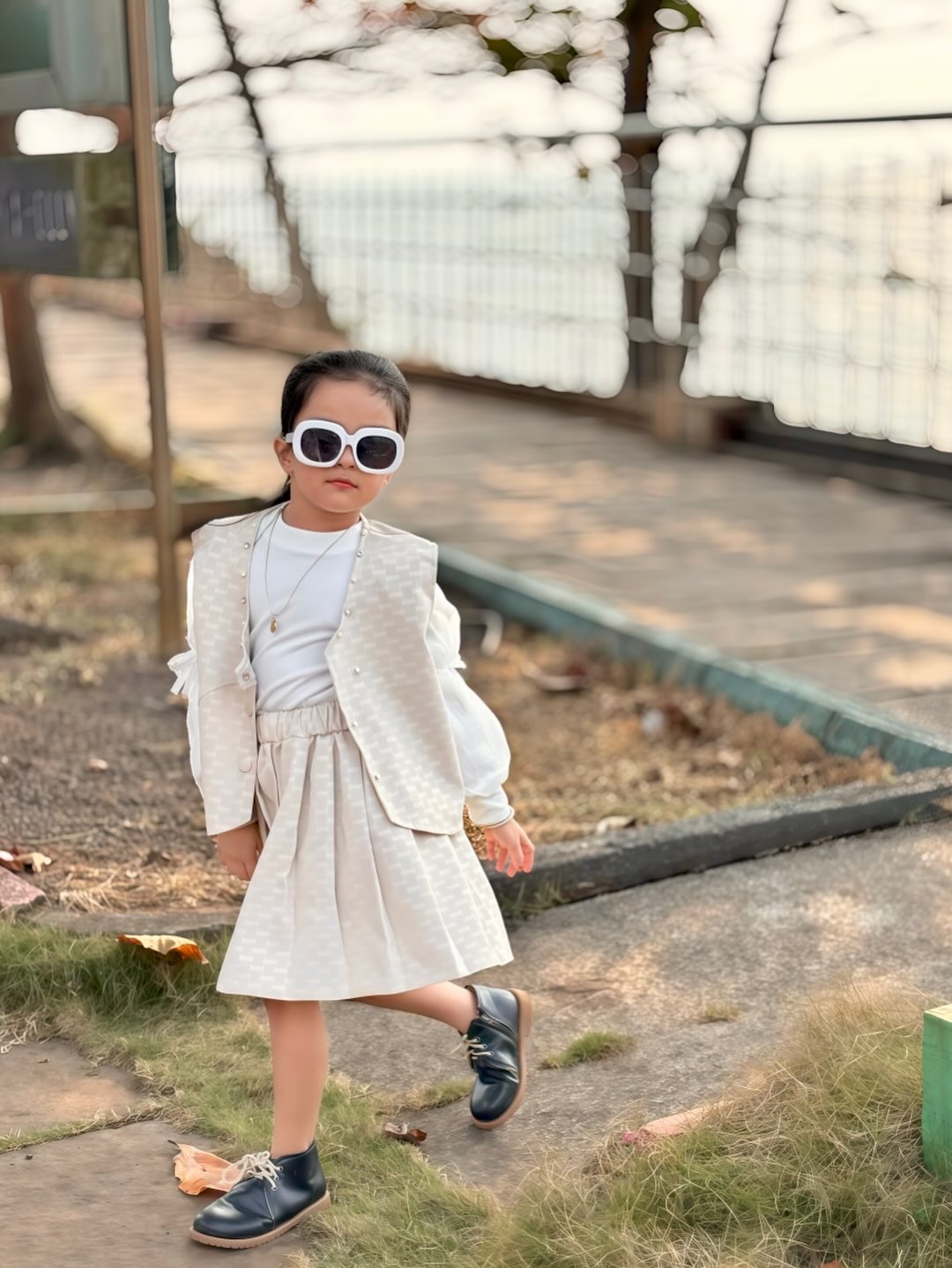 Meher Soft Korean Style One Piece Dress