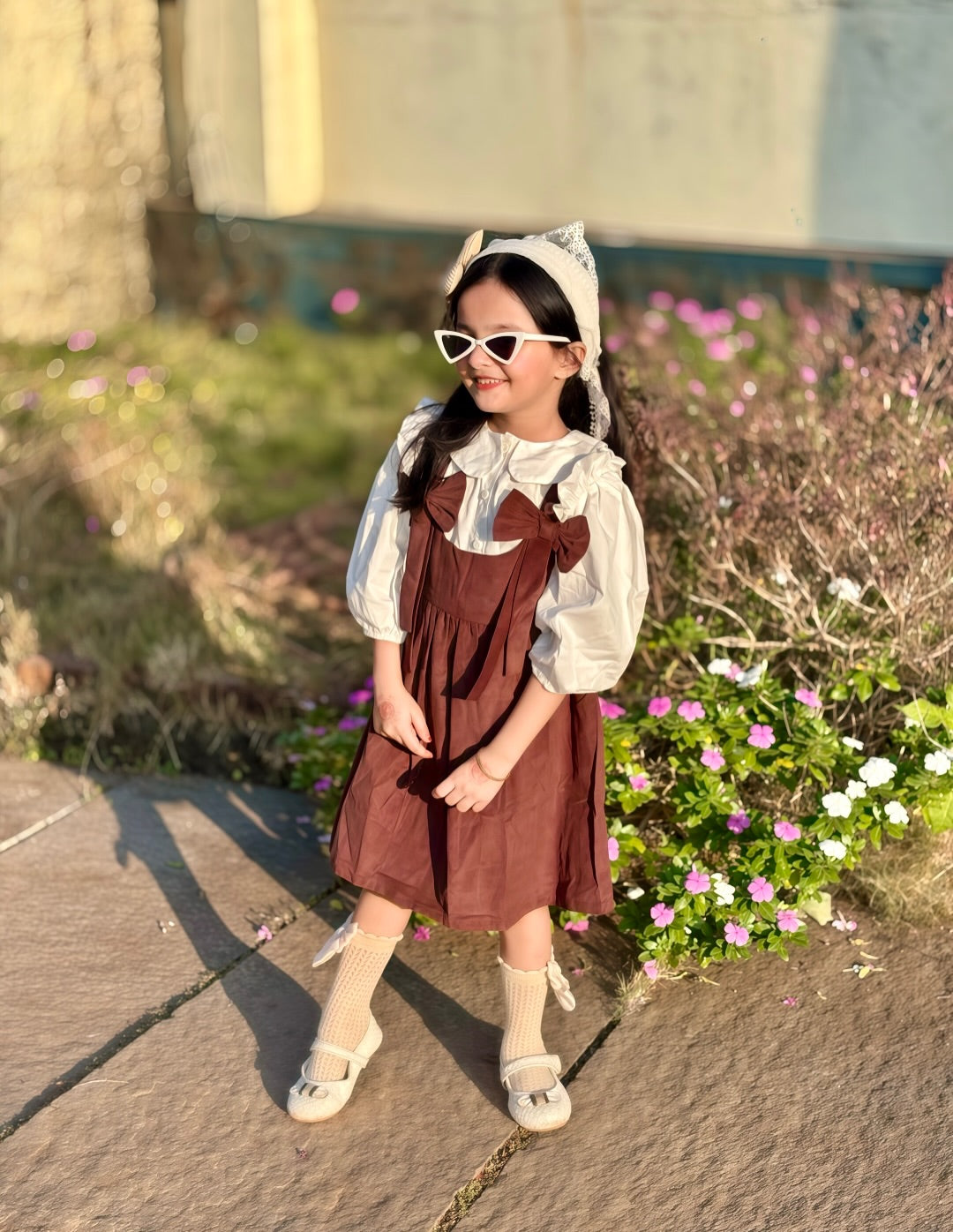 Rustic Charm Vintage Layer Dress