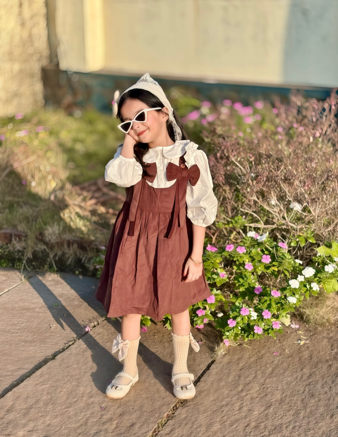 Rustic Charm Vintage Layer Dress