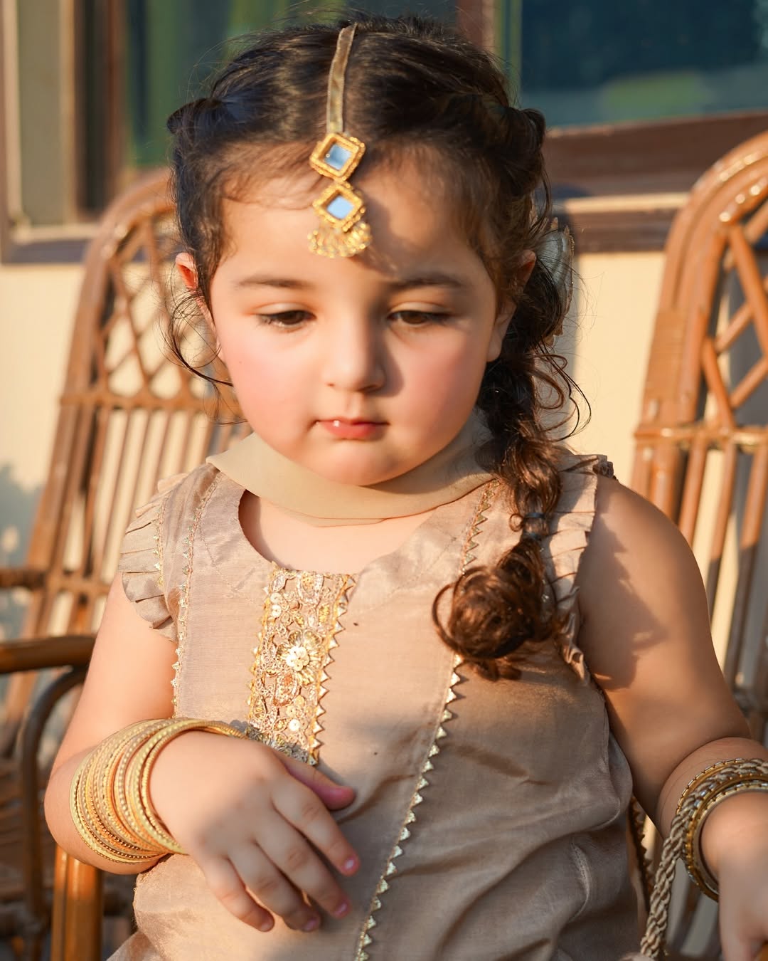 Kiara Royal Dune Sharara Set