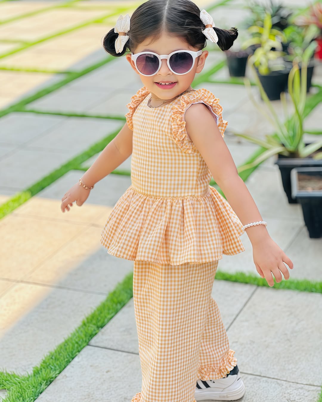 Mishka Sunshine Checks Co-Ord Set