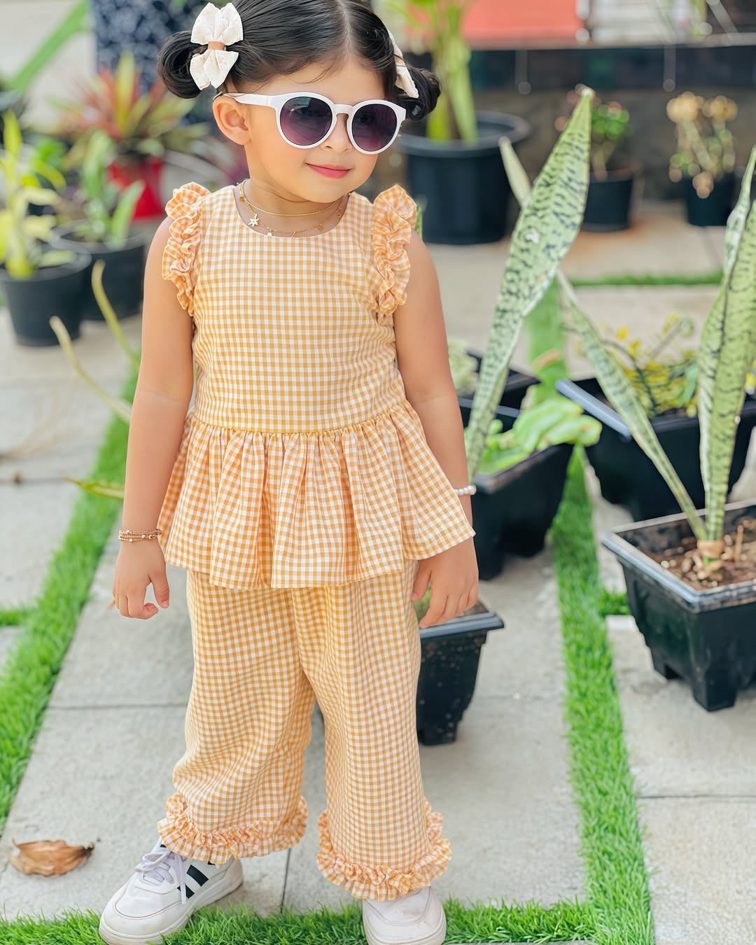 Mishka Sunshine Checks Co-Ord Set