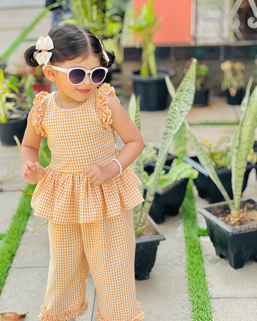 Mishka Sunshine Checks Co-Ord Set