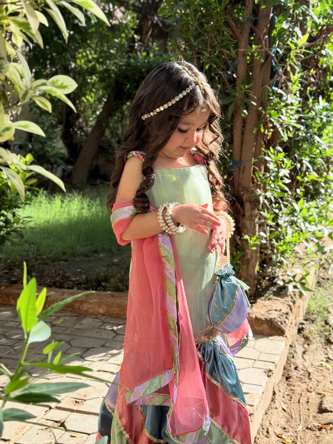 Aarika Royal Pastel Sharara Set