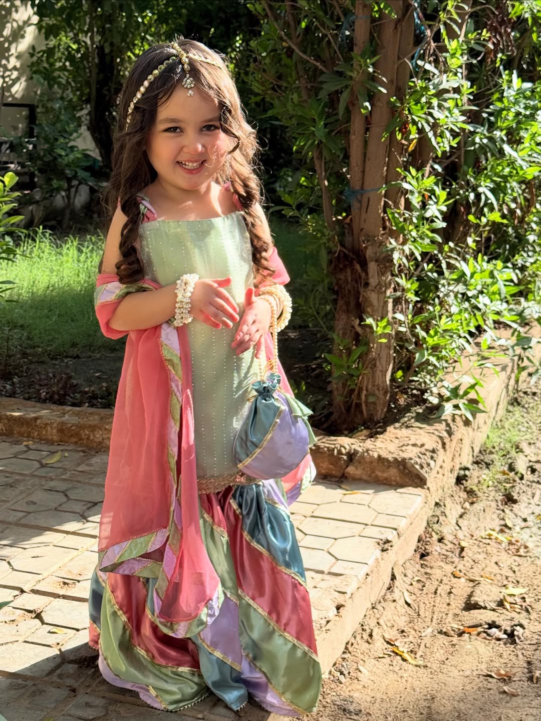 Aarika Royal Pastel Sharara Set