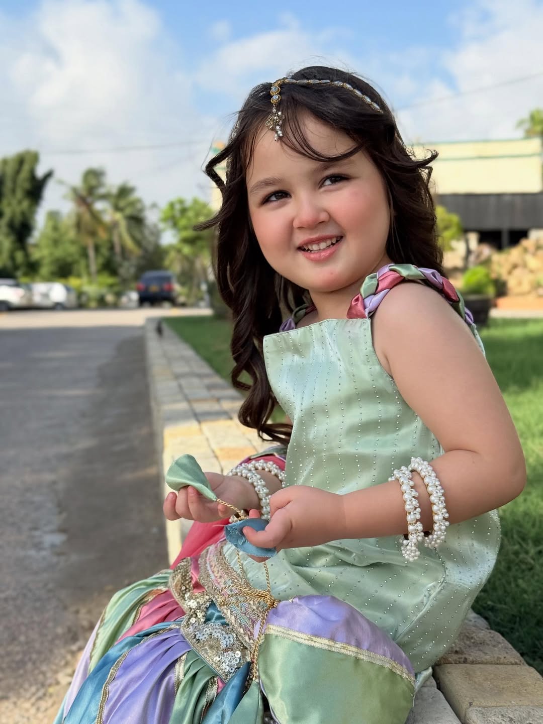 Aarika Royal Pastel Sharara Set