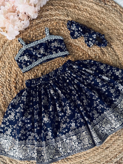Kiara Royal Bloom Lehenga Set