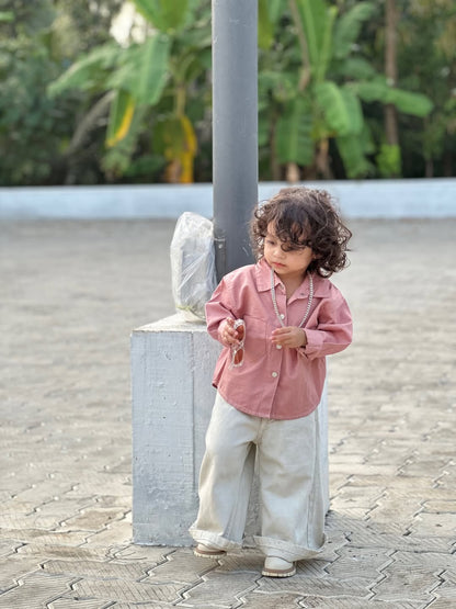 Mini Boss Luxe Shirt Pant