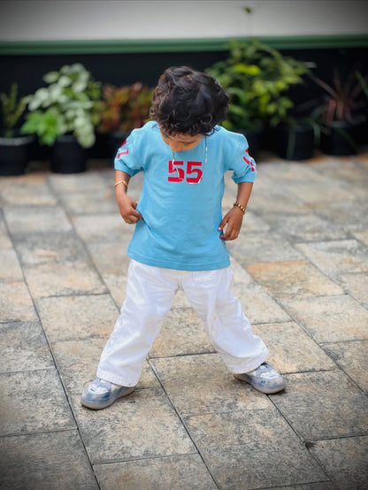 Sunny Vibes 55 Tee & Pants Set