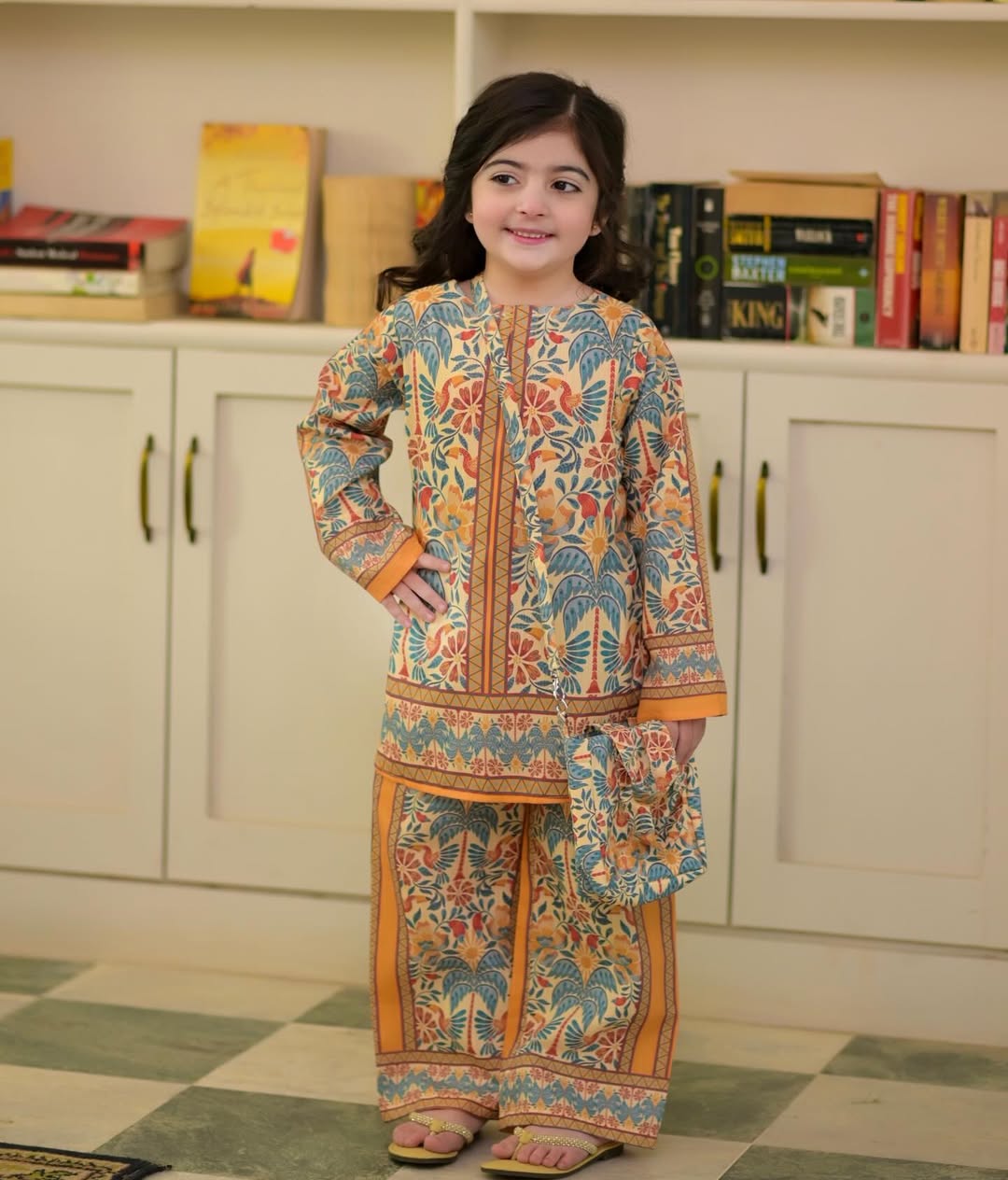Aayat Kalamkari Print Kurta & Palazzo Set