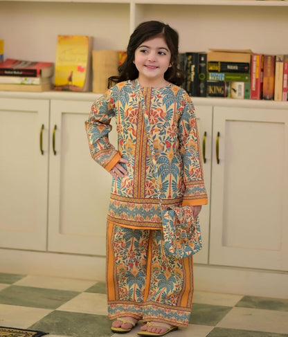 Aayat Kalamkari Print Kurta & Palazzo Set