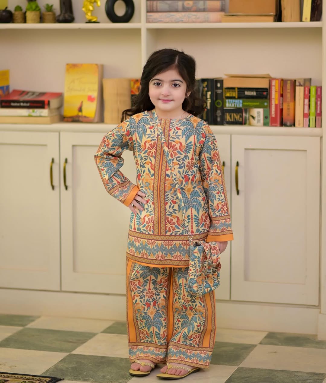 Aayat Kalamkari Print Kurta & Palazzo Set