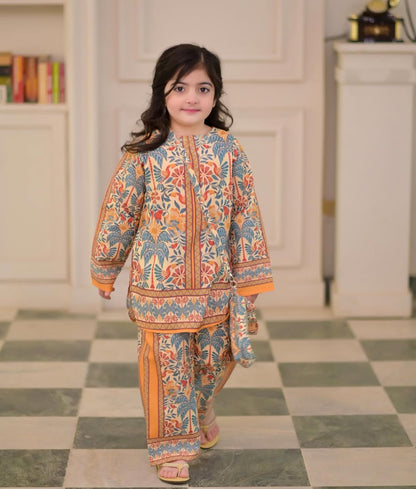 Aayat Kalamkari Print Kurta & Palazzo Set