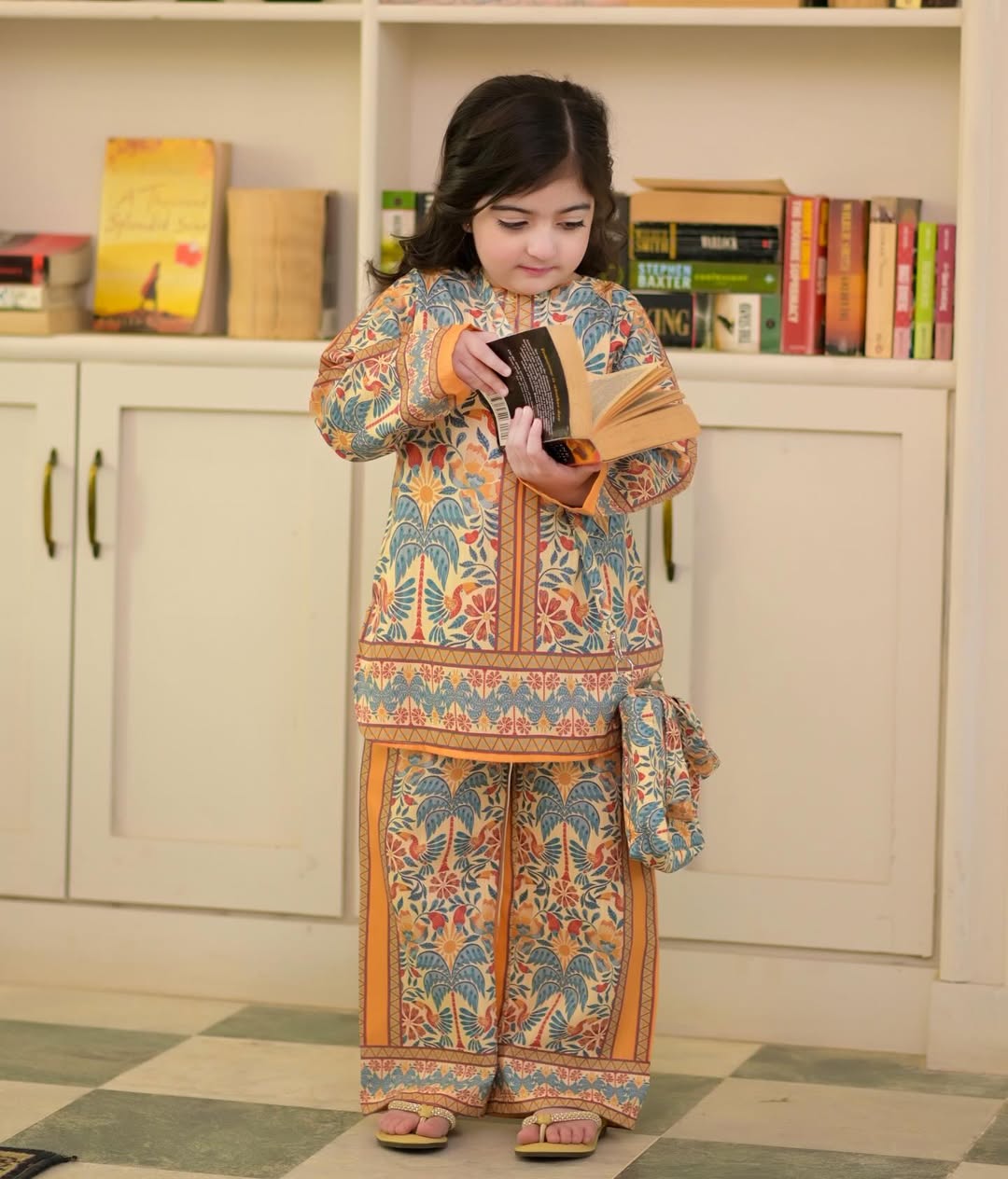 Aayat Kalamkari Print Kurta & Palazzo Set